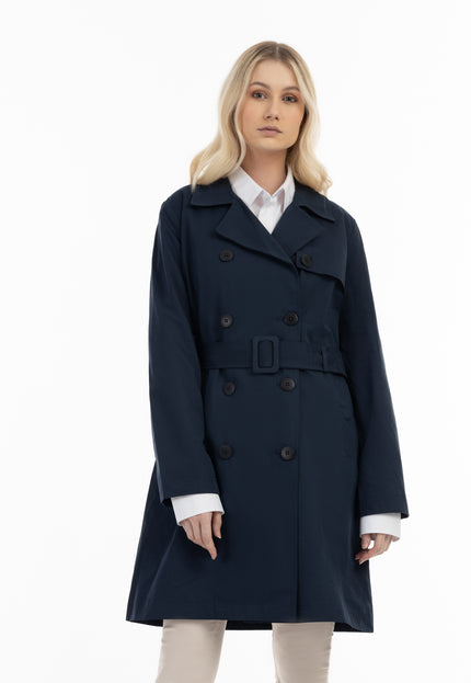 Dreimaster Klassik Damen-Klassiker-Trenchcoat