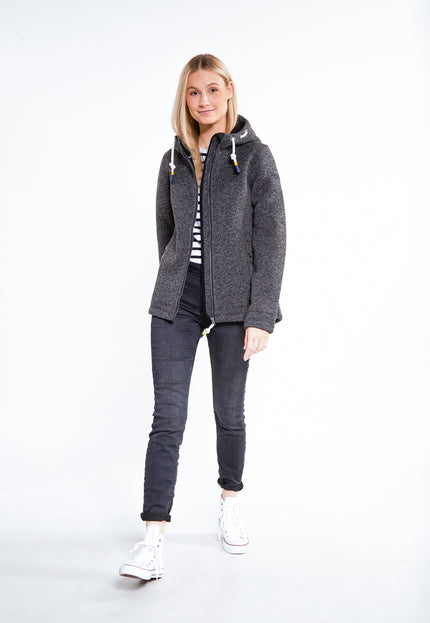 Schmuddelwedda Damen Strickfleecejacke