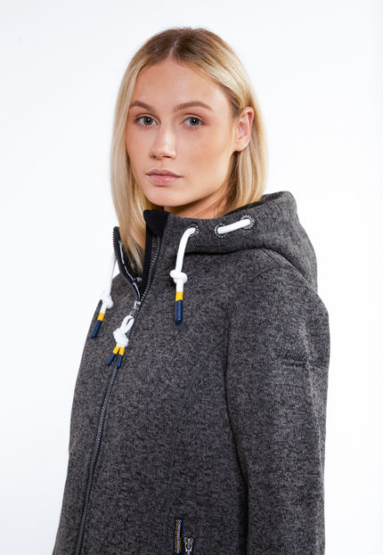 Schmuddelwedda Damen Strickfleecejacke