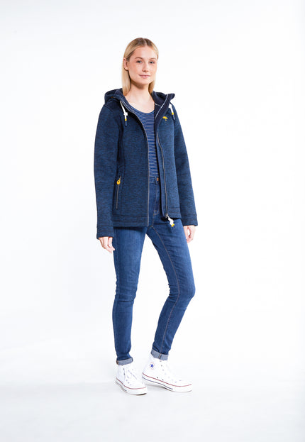 Schmuddelwedda Damen Strickfleecejacke