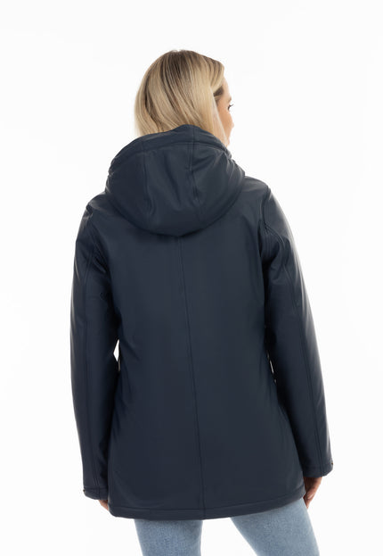 Schmuddelwedda Women's Rain Jacket With Faux Fur Lining