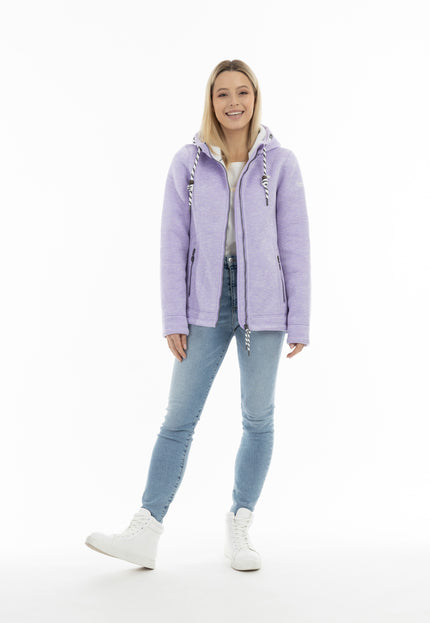 Schmuddelwedda Damen Strickfleecejacke