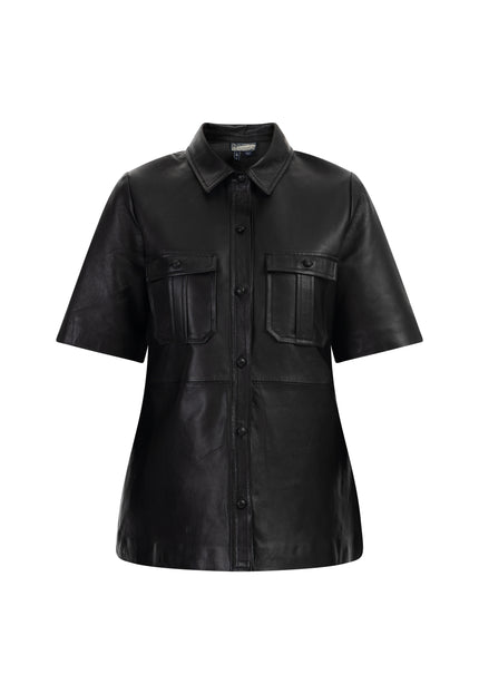 DreiMaster Vintage Women's Leather Shirt