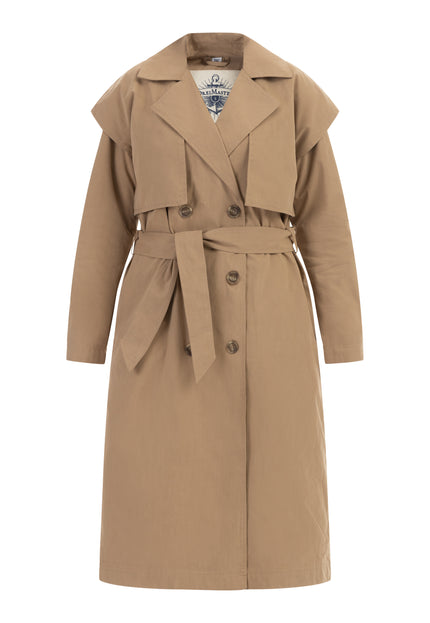 Dreimaster Vintage Trenchcoat für Damen