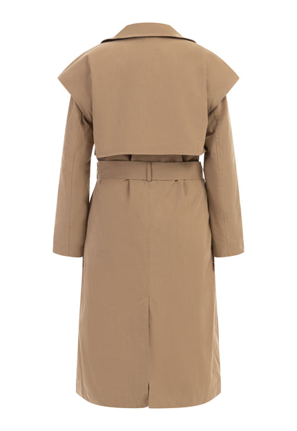 Dreimaster Vintage Trenchcoat für Damen