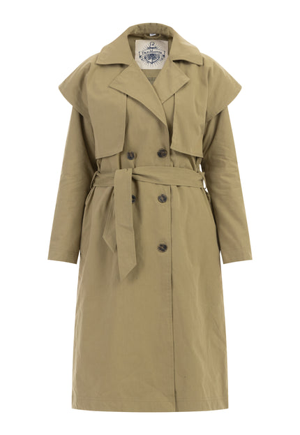 Dreimaster Vintage Trenchcoat für Damen