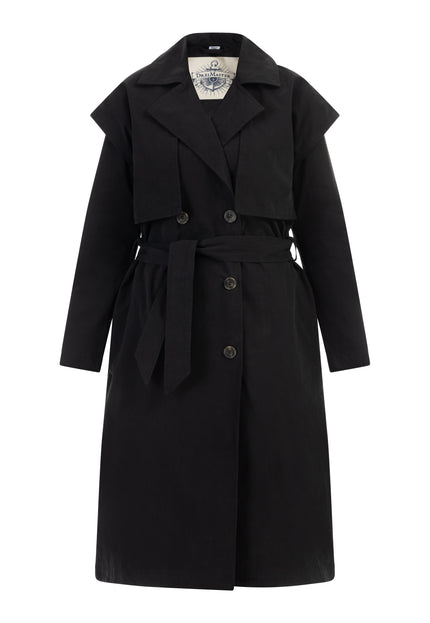 Dreimaster Vintage Trenchcoat für Damen