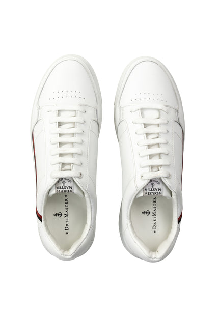 DreiMaster Maritim Men's Leather Sneakers