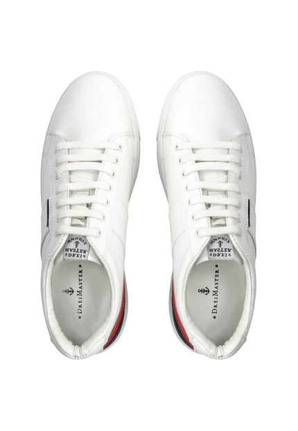 Dreimaster Maritim Men's Leather Sneakers