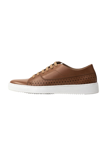 DreiMaster Maritim Men's Leather Sneakers