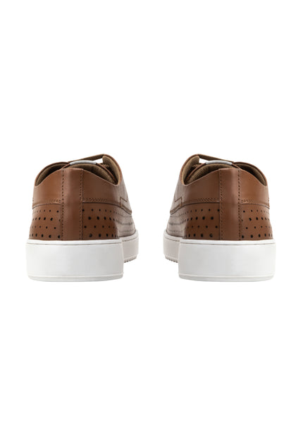 DreiMaster Maritim Men's Leather Sneakers