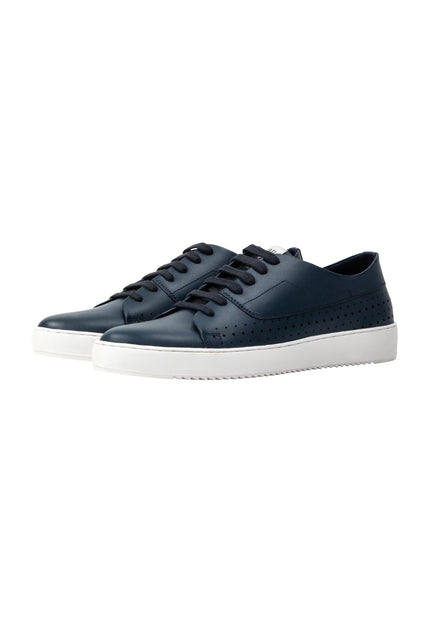 DreiMaster Maritim Men's Leather Sneakers