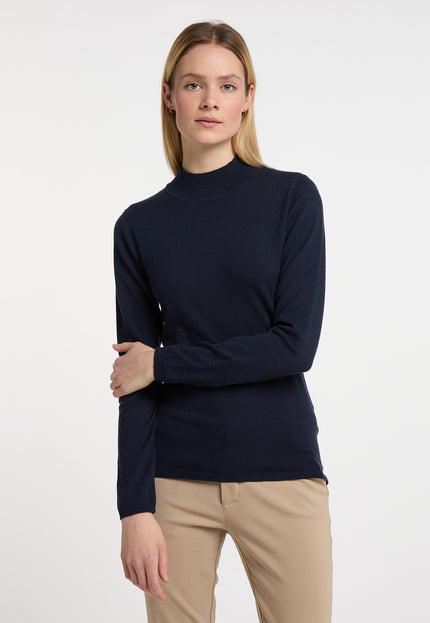 Dreimaster klassischer Damen-Strickpullover