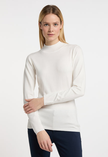 Dreimaster klassischer Damen-Strickpullover