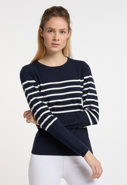 Dreimaster maritim Damen Strickpullover