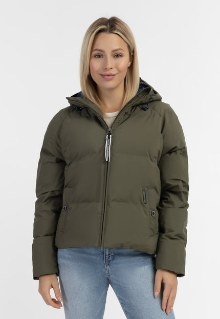 Schmuddelwedda Damen wattierte Winterjacke