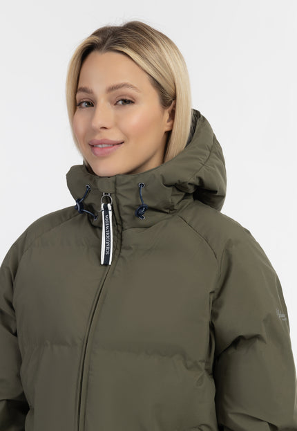 Schmuddelwedda Damen wattierte Winterjacke