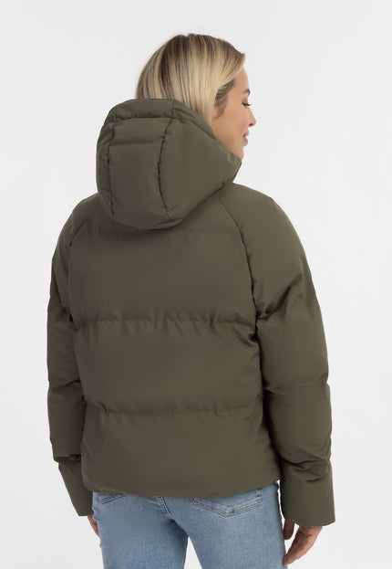 Schmuddelwedda Damen wattierte Winterjacke