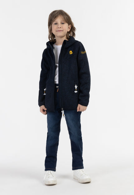 Schmuddelwedda Knitted Fleece Blouson + Daypack Set