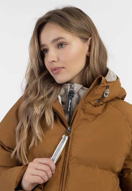 Schmuddelwedda Damen wattierte Winterjacke