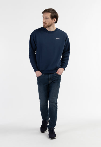 Dreimaster Maritim Herren-Sweatshirt in Übergröße