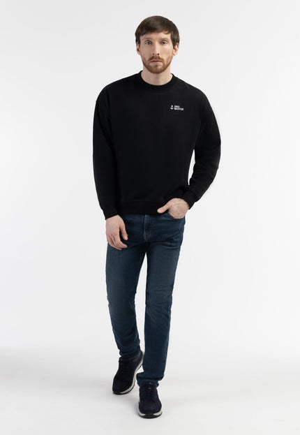 Dreimaster Maritim Herren-Sweatshirt in Übergröße