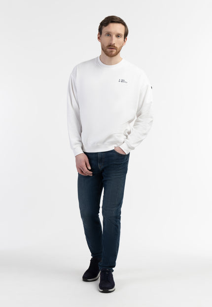 Dreimaster Maritim Herren-Sweatshirt in Übergröße