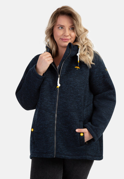 Schmuddelwedda Damen Strickfleecejacke