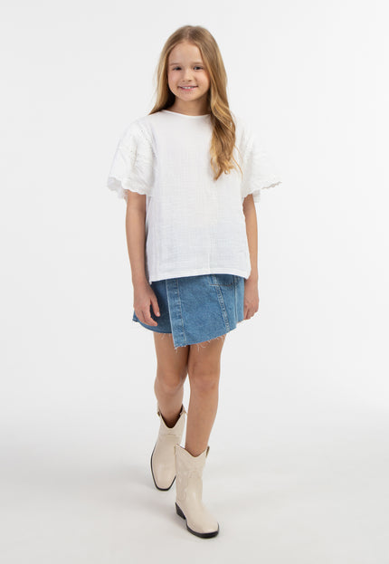 Dreimaster  Blouse Shirt With Lace