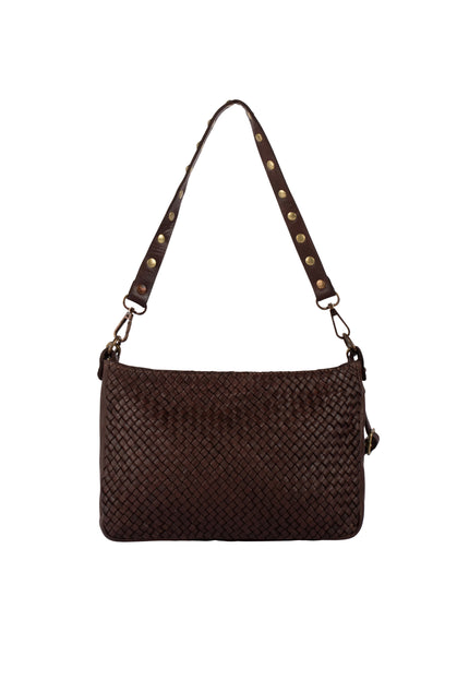 Dreimaster Vintage Women's Braided Leather Bag