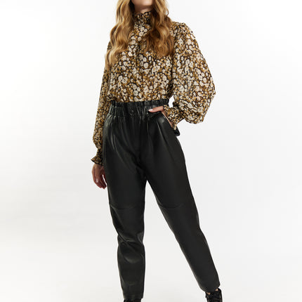 Collection image for: DreiMaster | Women | Clothing | Trousers | Leather Pants