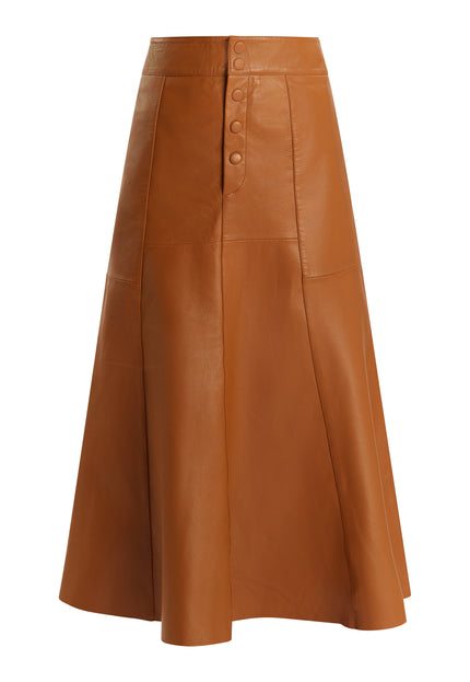 Dreimaster Vintage Women's Leather Skirt