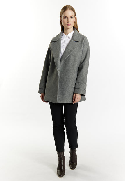 DreiMaster Klassik Women's Transitional Jacket In A Wool Look