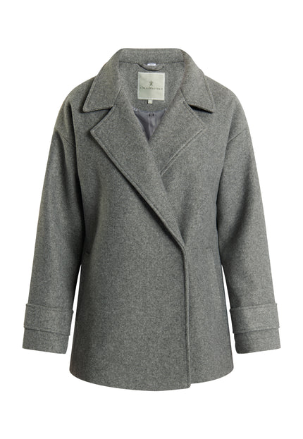 DreiMaster Klassik Women's Transitional Jacket In A Wool Look