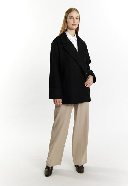 DreiMaster Klassik Women's Transitional Jacket In A Wool Look