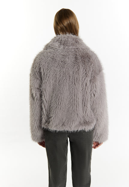 DreiMaster Vintage Women's Faux Fur Jacket