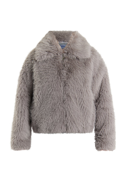 DreiMaster Vintage Women's Faux Fur Jacket