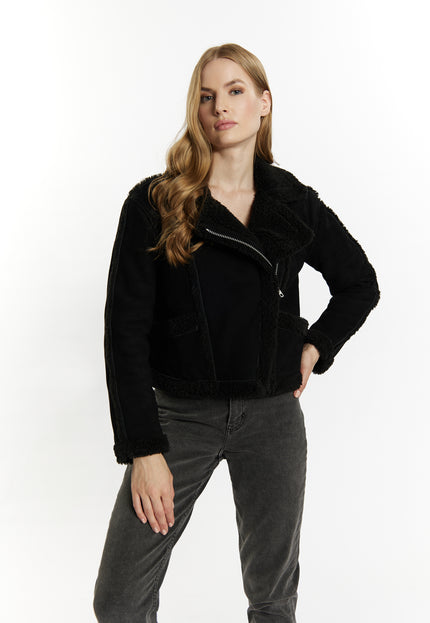 DreiMaster Vintage Women's Leather Biker Jacket