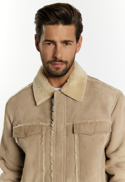 Dreimaster Vintage Men's Suede Jacket