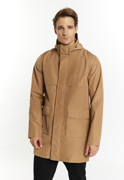 Dreimaster Maritim Men's Rain Parka Made From Recycled Materials