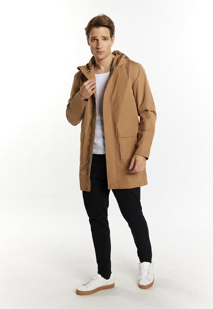 Dreimaster Maritim Men's Rain Parka Made From Recycled Materials