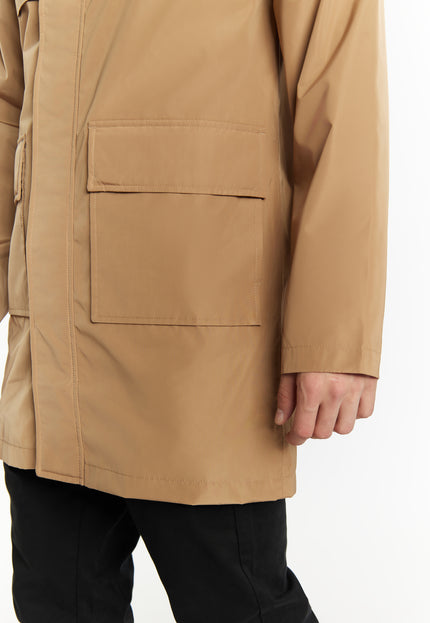 Dreimaster Maritim Men's Rain Parka Made From Recycled Materials