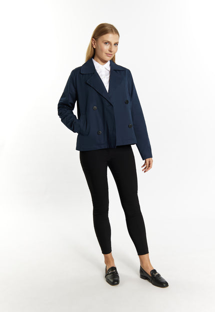 Dreimaster Klassik Women's Short Trench Jacket