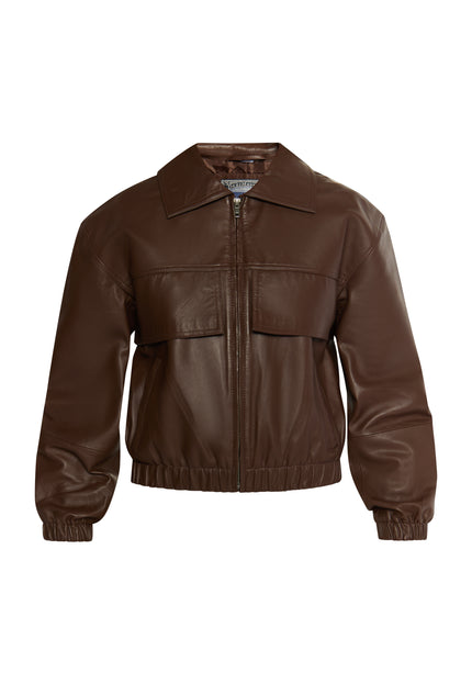 Dreimaster Vintage Women's Leather Blouson