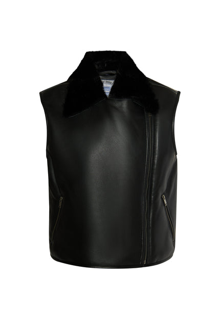 Dreimaster Vintage Women's Leather Vest