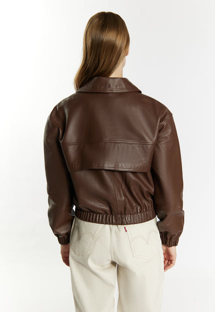 Dreimaster Vintage Women's Leather Blouson