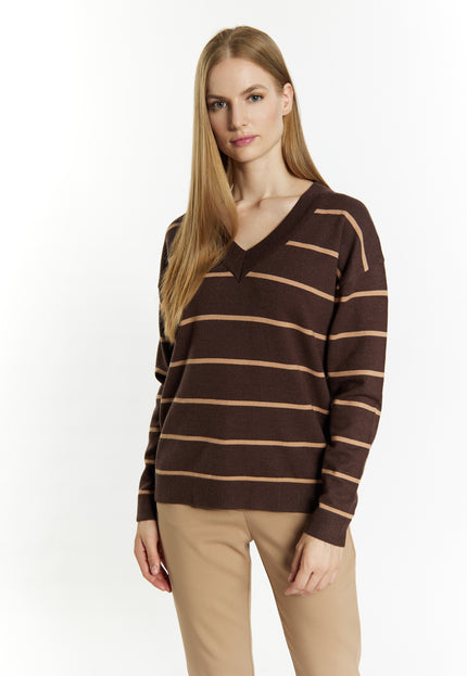 Dreimaster klassischer Damen-Strickpullover