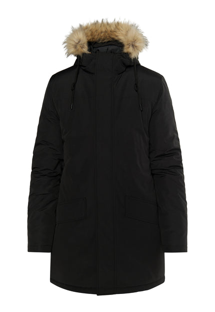 DreiMaster Klassik Men's Winter Jacket With Faux Fur