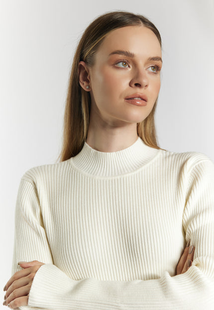 Dreimaster klassischer Damen-Strickpullover