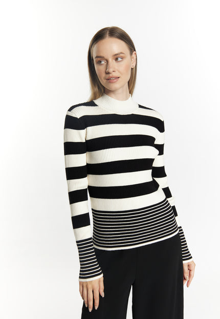 Dreimaster klassischer Damen-Strickpullover